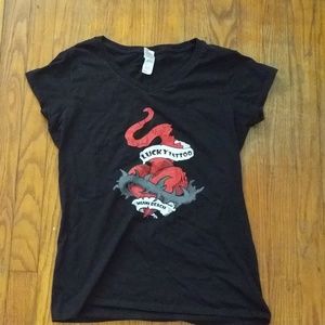 Lucky Tattoo vintage graphic tee